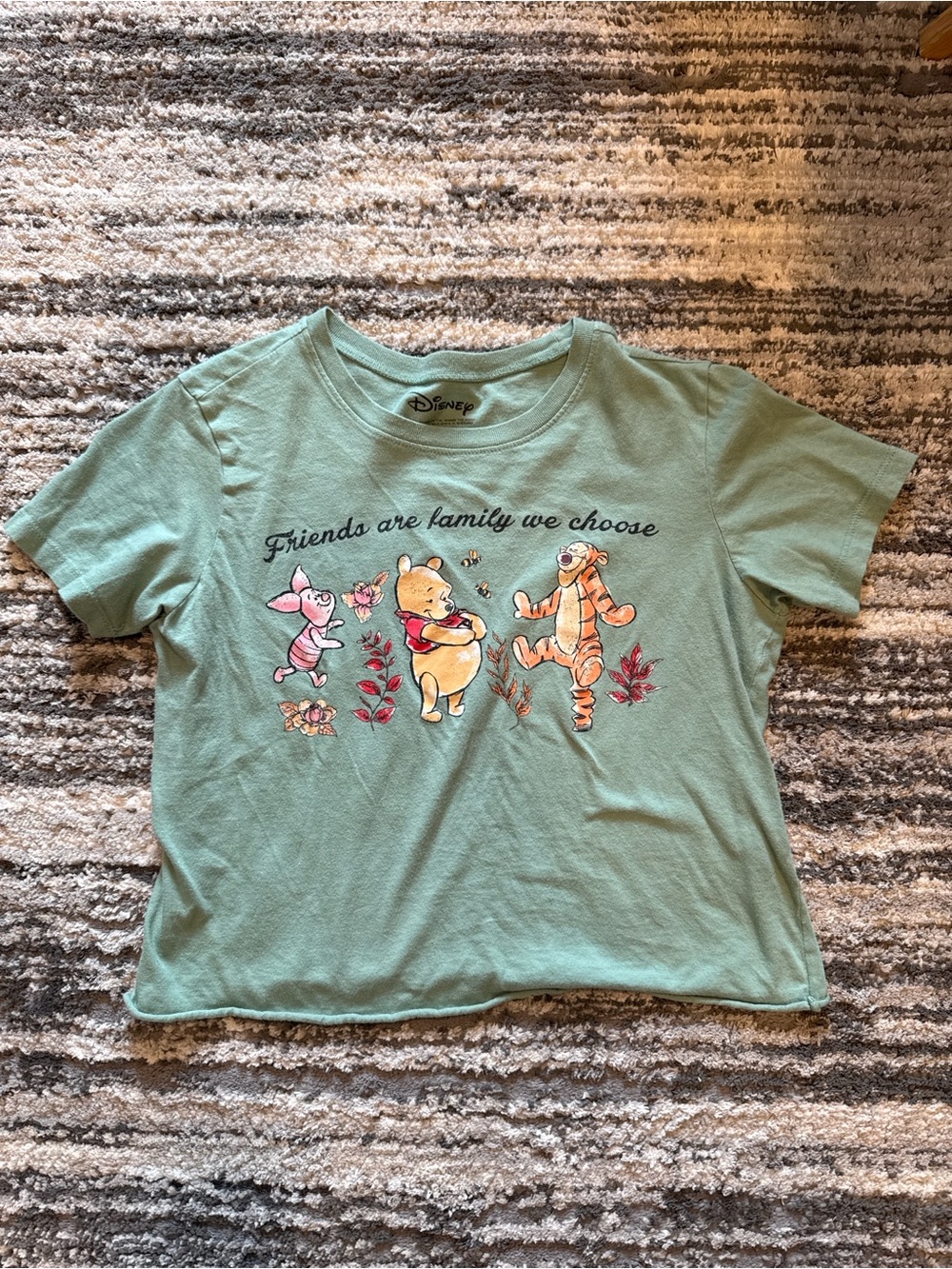 Disney Mint Green Winnie the Pooh & Friends Graphic Tee